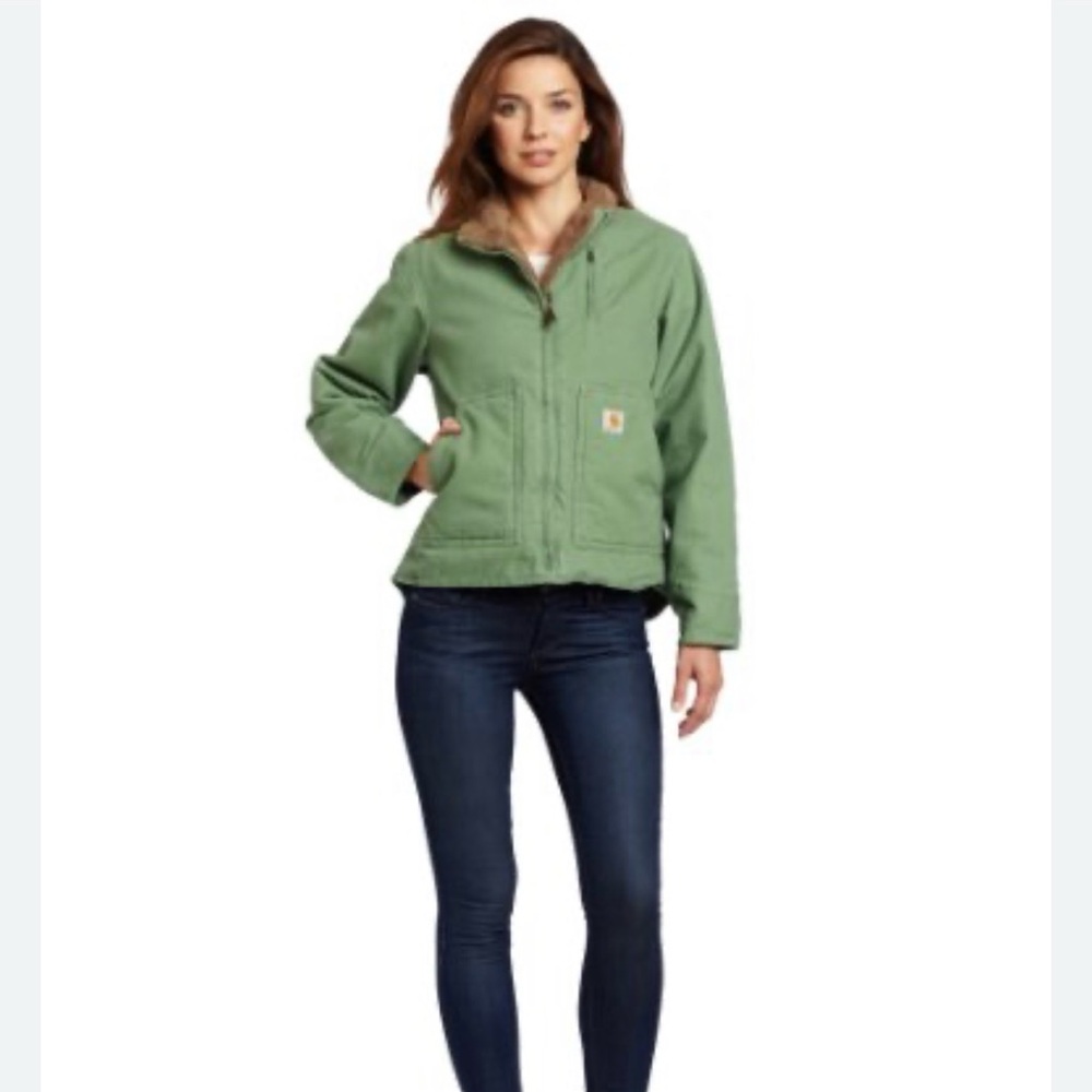 Carhartt Women's Utility Jacket in Sage